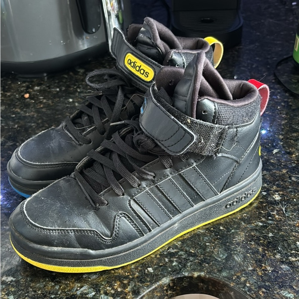 Adidas Postmove Mid Top Basketball Sneakers